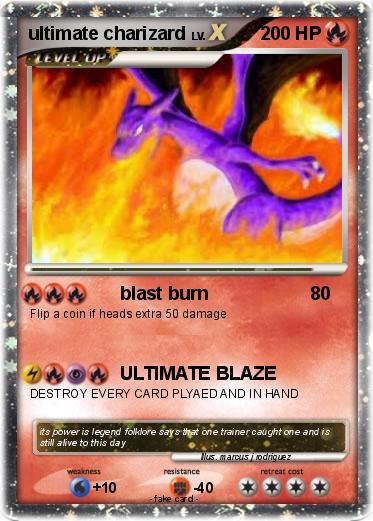 Pokemon ultimate charizard