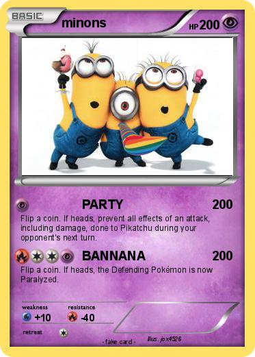Pokemon minons