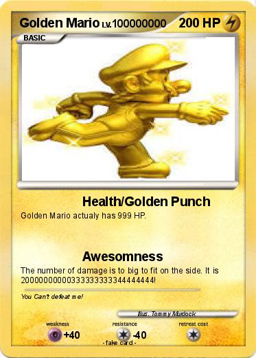 Pokemon Golden Mario