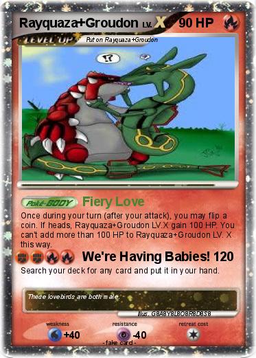 Pokemon Rayquaza+Groudon