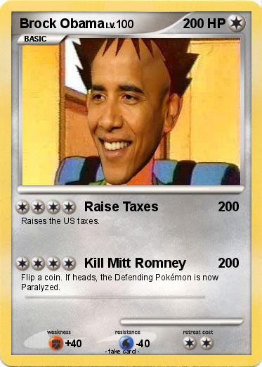 Pokemon Brock Obama
