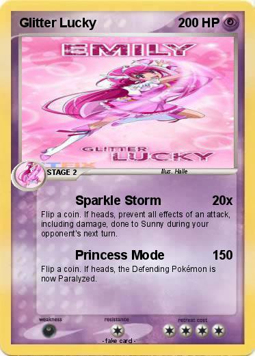 Pokemon Glitter Lucky