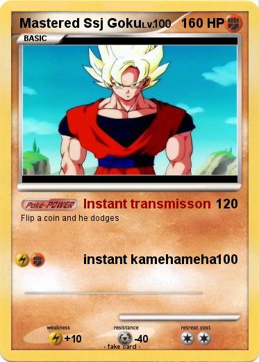 Pokemon Mastered Ssj Goku