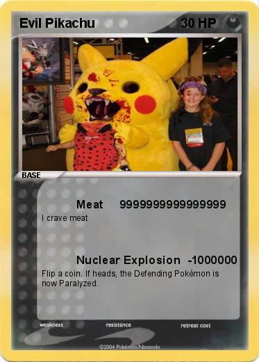 Pokemon Evil Pikachu