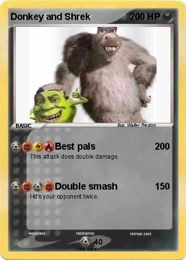 Pokemon Donkey and Shrek
