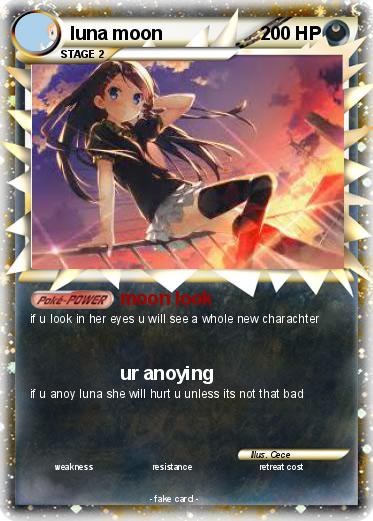 Pokemon luna moon