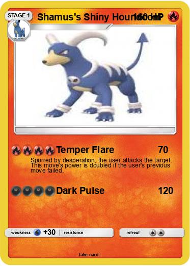 Pokemon Shamus's Shiny Houndoom