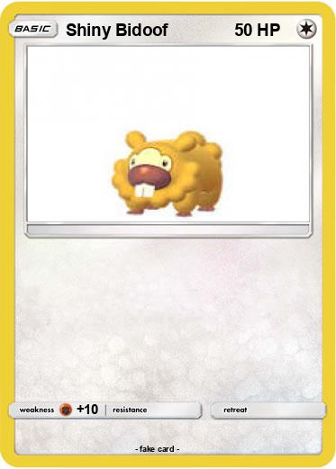 Pokemon Shiny Bidoof