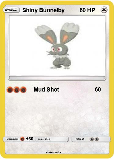 Pokemon Shiny Bunnelby