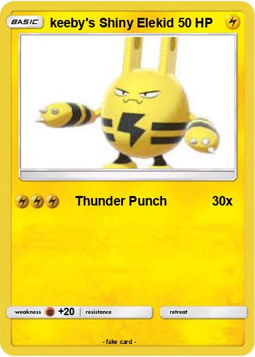 Pokemon keeby's Shiny Elekid