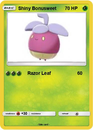 Pokemon Shiny Bonusweet