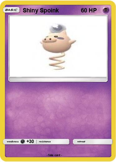 Pokemon Shiny Spoink