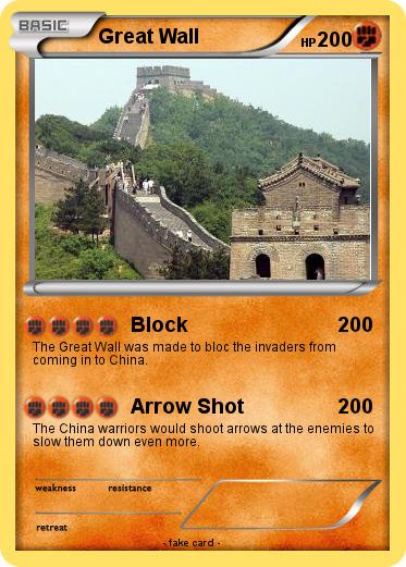 Pokemon Great Wall