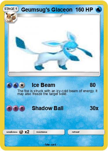 Pokemon Geumsug's Glaceon