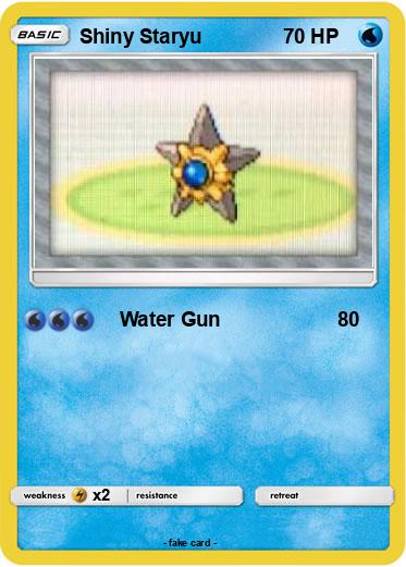 Pokemon Shiny Staryu