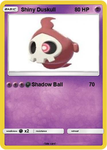 Pokemon Shiny Duskull
