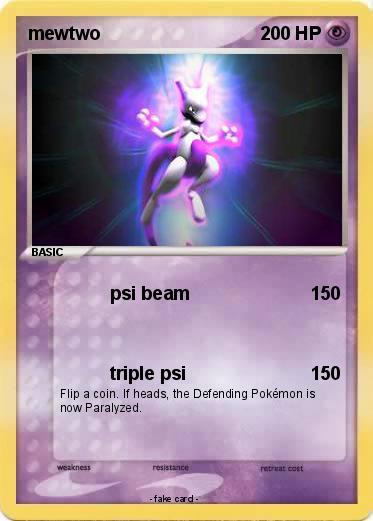 Pokemon mewtwo