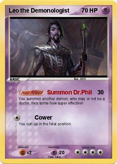 Pokemon Leo the Demonologist