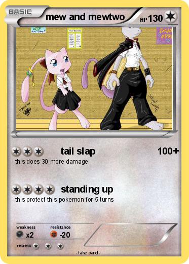 Pokemon mew and mewtwo