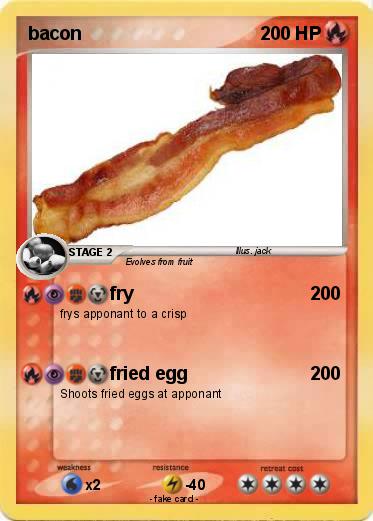 Pokemon bacon