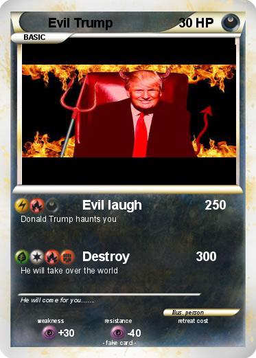 Pokemon Evil Trump