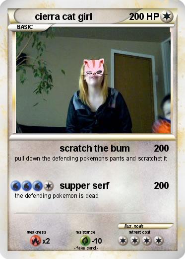 Pokemon cierra cat girl