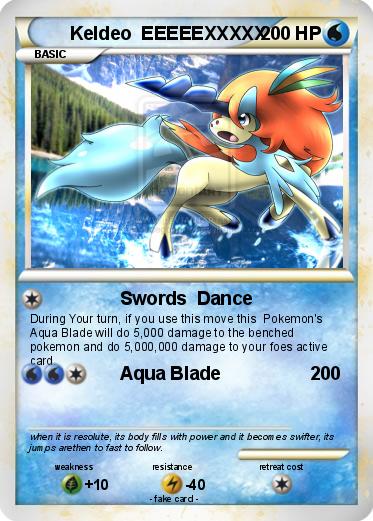 Pokemon Keldeo  EEEEEXXXXX