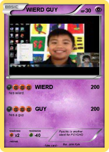 Pokemon WIERD GUY