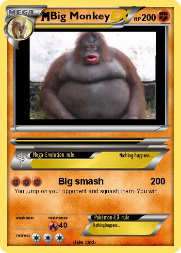 Pokemon Big Monkey