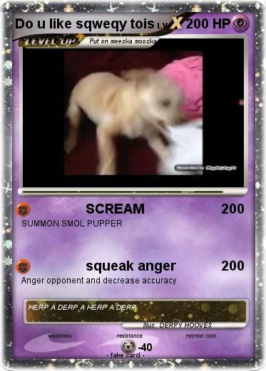 Pokemon Do u like sqweqy tois