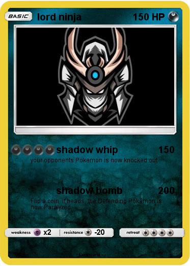 Pokemon lord ninja