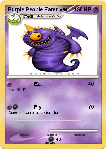 Pokemon Purple People Eater