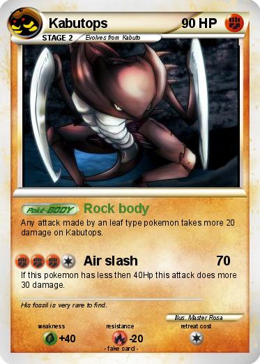 Pokemon Kabutops