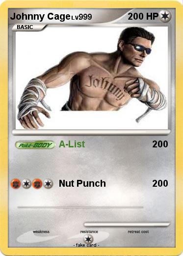 Pokemon Johnny Cage