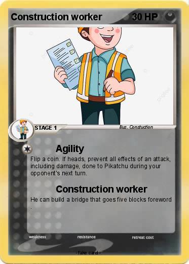 Pokemon Construction worker