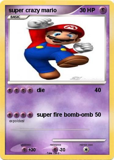 Pokemon super crazy mario