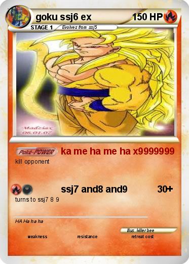 Pokemon goku ssj6 ex