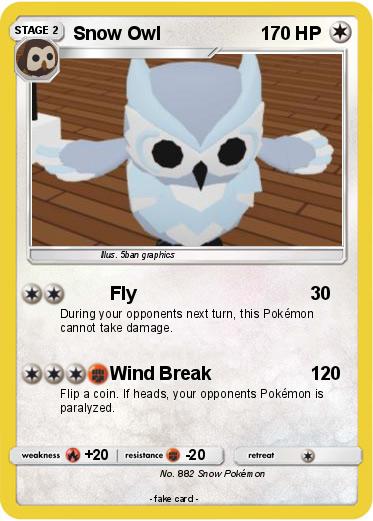 Pokemon Snow Owl