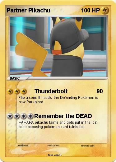 Pokemon Partner Pikachu