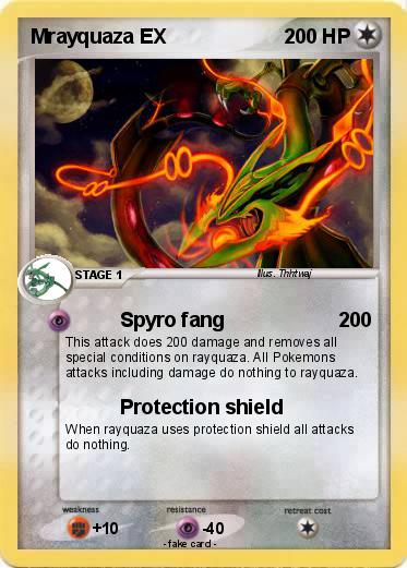 Pokemon Mrayquaza EX