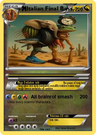 Pokemon Italian Final Boss