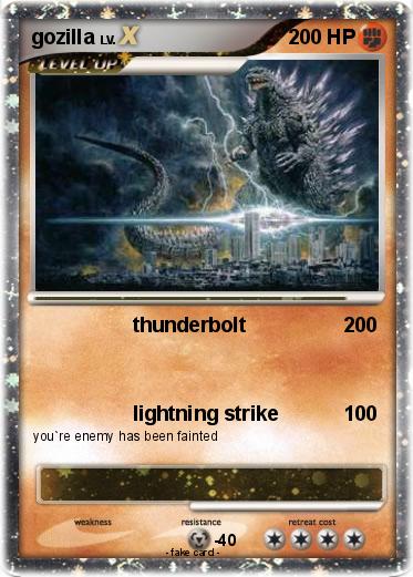 Pokemon gozilla