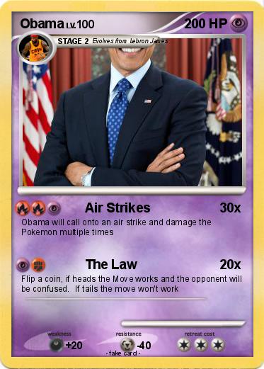 Pokemon Obama
