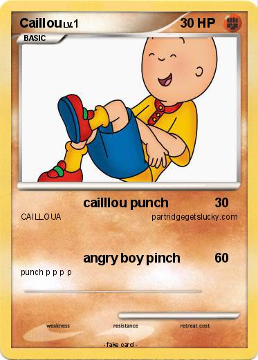 Pokemon Caillou