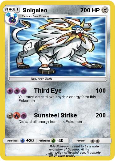 Pokemon Solgaleo