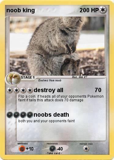 Pokemon noob king