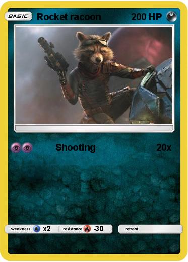 Pokemon Rocket racoon