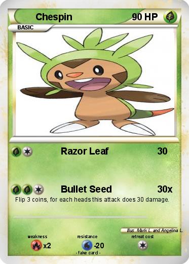 Pokemon Chespin