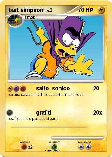 Pokemon bart simpsom