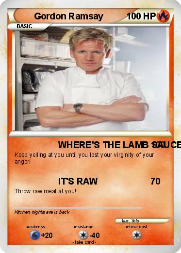 Pokemon Gordon Ramsay